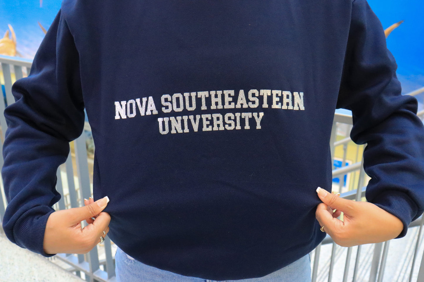 Shark Crewneck (Nova Southeastern University)