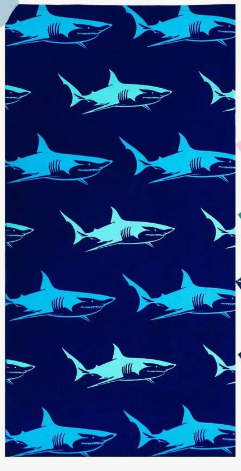 Shark Beach Towel